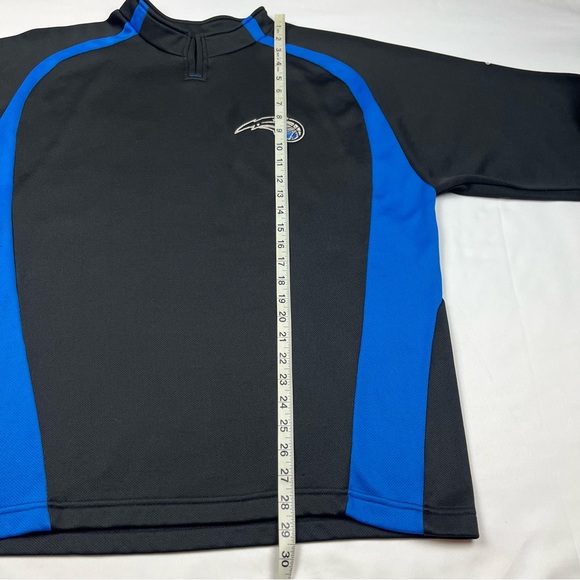 Vtg Adidas Orlando Magic Mens Shooting Warm Up Shirt Large Y2K Embroidered B8 - Picture 7 of 7